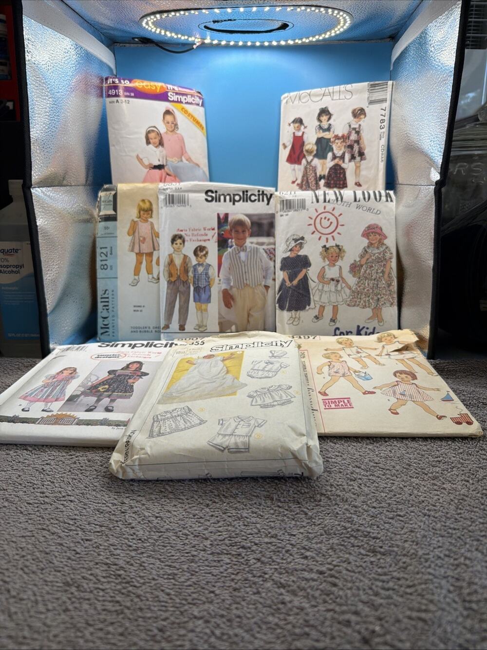 Vintage Fashion Doll Clothes Sewing Pattern SIMPLICITY & New Look 9 in all